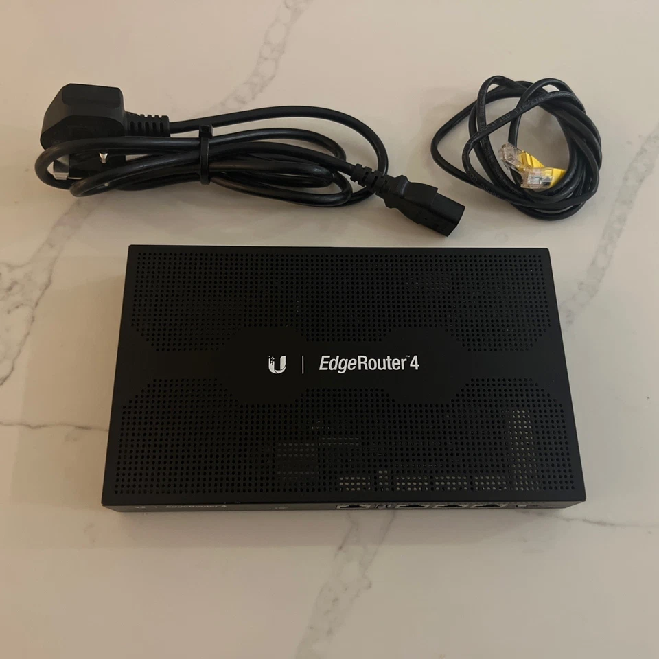 Ubiquiti EdgeRouter 4 wired router Gigabit Ethernet *Firmware Upgrade* - Image 4 of 4