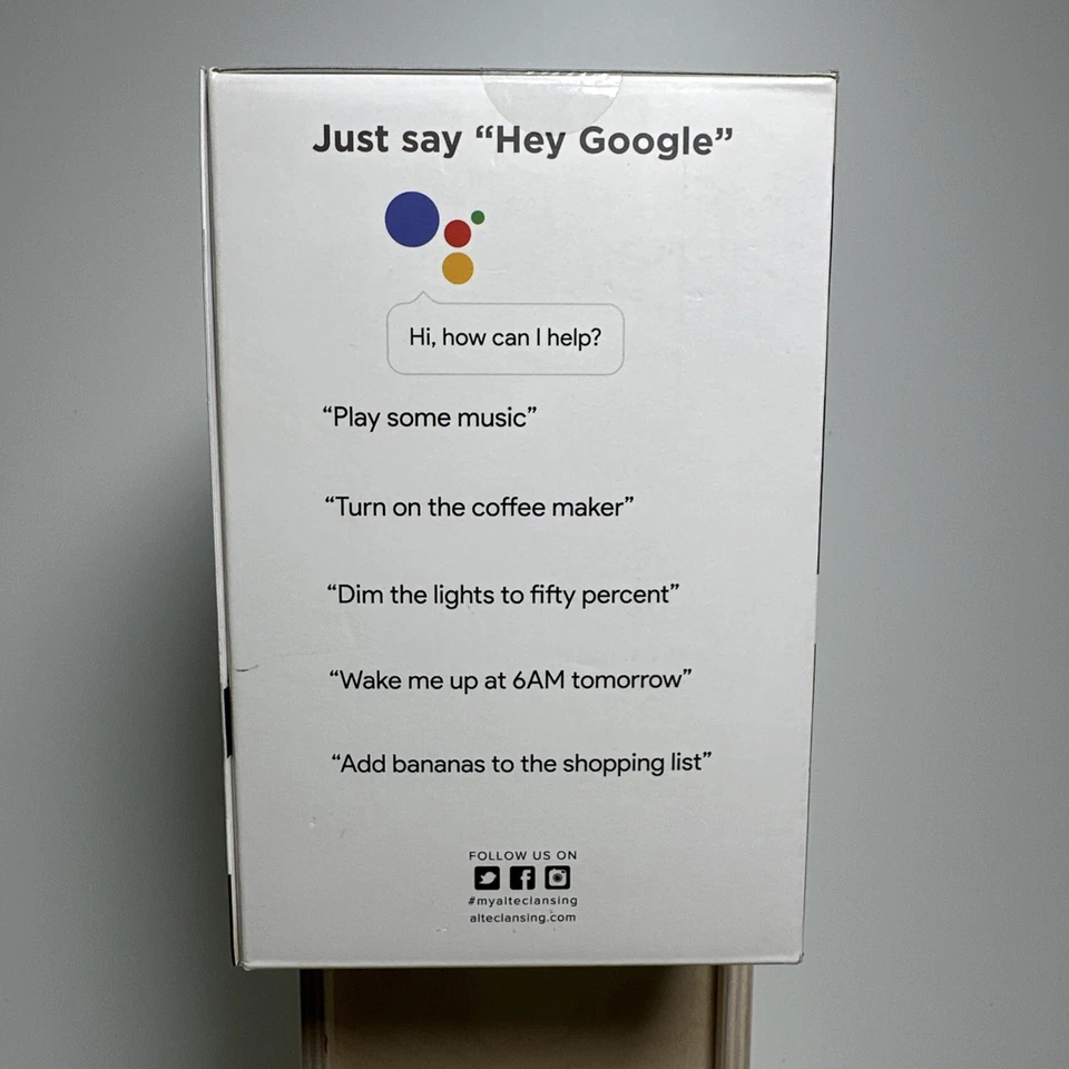 Altec Lansing Voice Activated Smart Security System Panoramic Camera&Speaker - Image 4 of 4