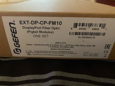 Gefen EXT-DP-CP-FM10 Small Fiber Optic Pigtail DisplayPort Sender 