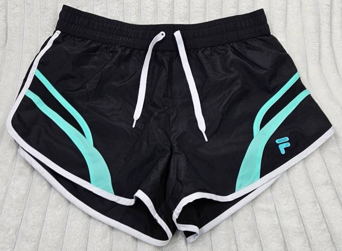 Pantaloncini attivi Fila Sports 100% poliestere taglia large