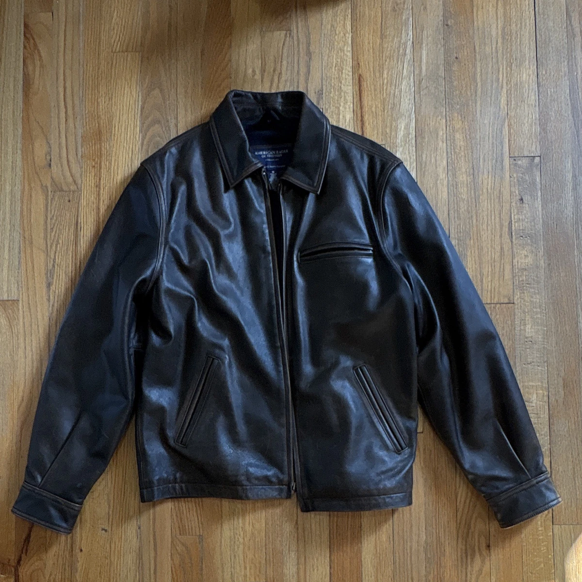 h*a様 MB American Vintage LEATHER OUTER Ｓ American Eagle Outfitters Leather Outer Shell Coats, Jackets