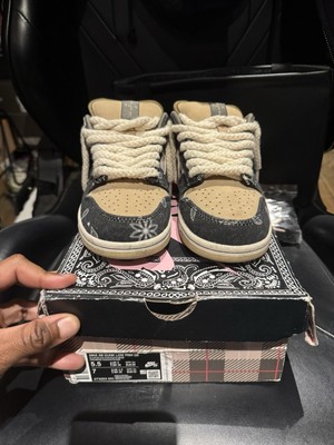 Size 5.5 - Nike Dunk Low SB x Travis Scott Cactus Jack Special box
