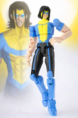 3D Printed Long Hair Invincible Season 4 Action Figure - 5.5IN Villain Mark G