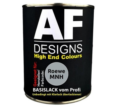 250ML Autolack für Roewe MNH Sparkle Silver Metallic Basislack spritzfertig