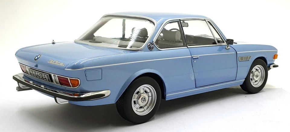 KK Scale 1/12 Scale KKDC120193 - 1971 BMW 3.0 CSi (E9) Coupe - LT. Met. Blue - Image 2 of 4