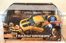 2009 Hasbro Transformers Movie Human Alliance Bumblebee with Sam Witwicky New