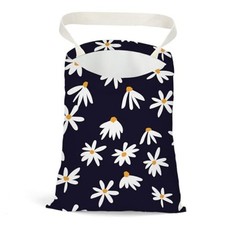 Car Trash Bag, Car Garbage Bag, Car Trash Bag Hanging, Colorful Flower08