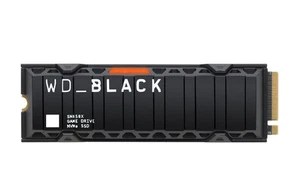 WD_BLACK SN850X 1TB NVMe M.2 SSD, M.2 2280 NVMe SSD with Heatsink, Gaming Expans