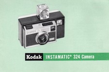 Vintage Kodak Instamatic 324 Camera Manuals, 1 with Ownership Registration Cards