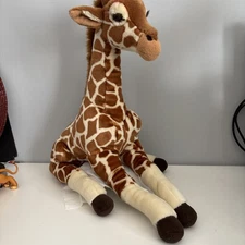 FAO Schwarz Large Giraffe Plush Toys R Us Geoffrey Toy Stuffed Animal 24 Inches