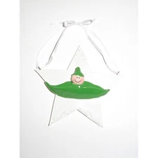 Pea Pod Family 1 2 3 4 Personalized Christmas Ornament Kit