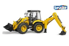 Bruder JCB 5CX Backhoe Loader Childrens Toy Tractor Vehicle Farm Model Playset