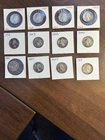 Washington Quarter, Silver, Lot of 12 (1932 - 1964)