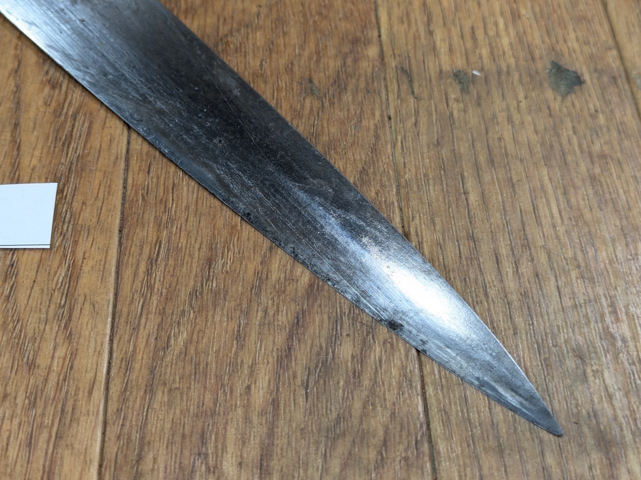 Japanese Chef's Kitchen Knife Yanagiba Vintage Sushi from Japan 243/395mm LL108