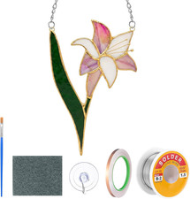 Unfinished Pre Cut Stained Glass for Adult Made Easy Stained Glass Craft with So
