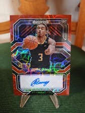 MANNY CAMPER Rc. CARD AUTO 2021 PANINI-PRIZM #CP-MCA 50/88 RED & BLACK CIRCLES