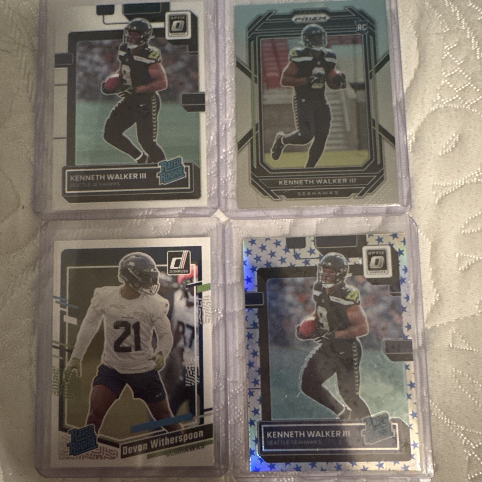 2022 Panini Donruss Optic - Rated Rookie Kenneth Walker III #218 Stars 🔥