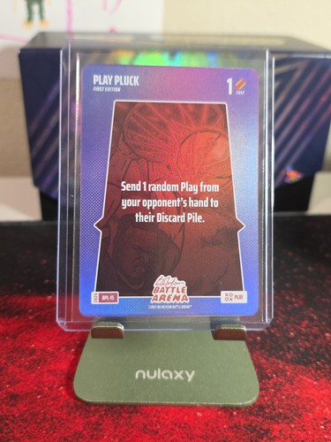 2026 Bo Jackson's Battle Arena Play Pluck SSP Play Card Rare Foil Version BPL-15