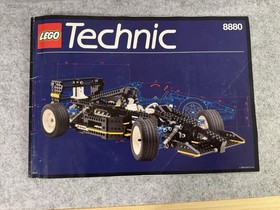 LEGO Technic 8880 Super Car (1994) 99% Complete Verified w/ Instructions - Rare
