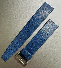  Vintage Authentic 1970  s Tropic Star Diver Strap 18mm Rich Blue