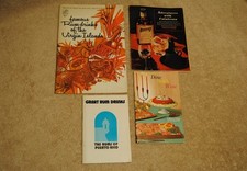Vintage Liquor Brochures Lot Rum Drinks Virgi...