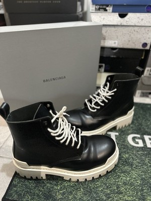 Balenciaga Strike Bootie L20 Black/ Optical White EU 43