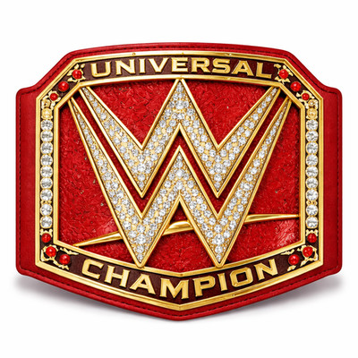 WWE Universal Championship Red Replica Title Belt Adult Size Raw Brand