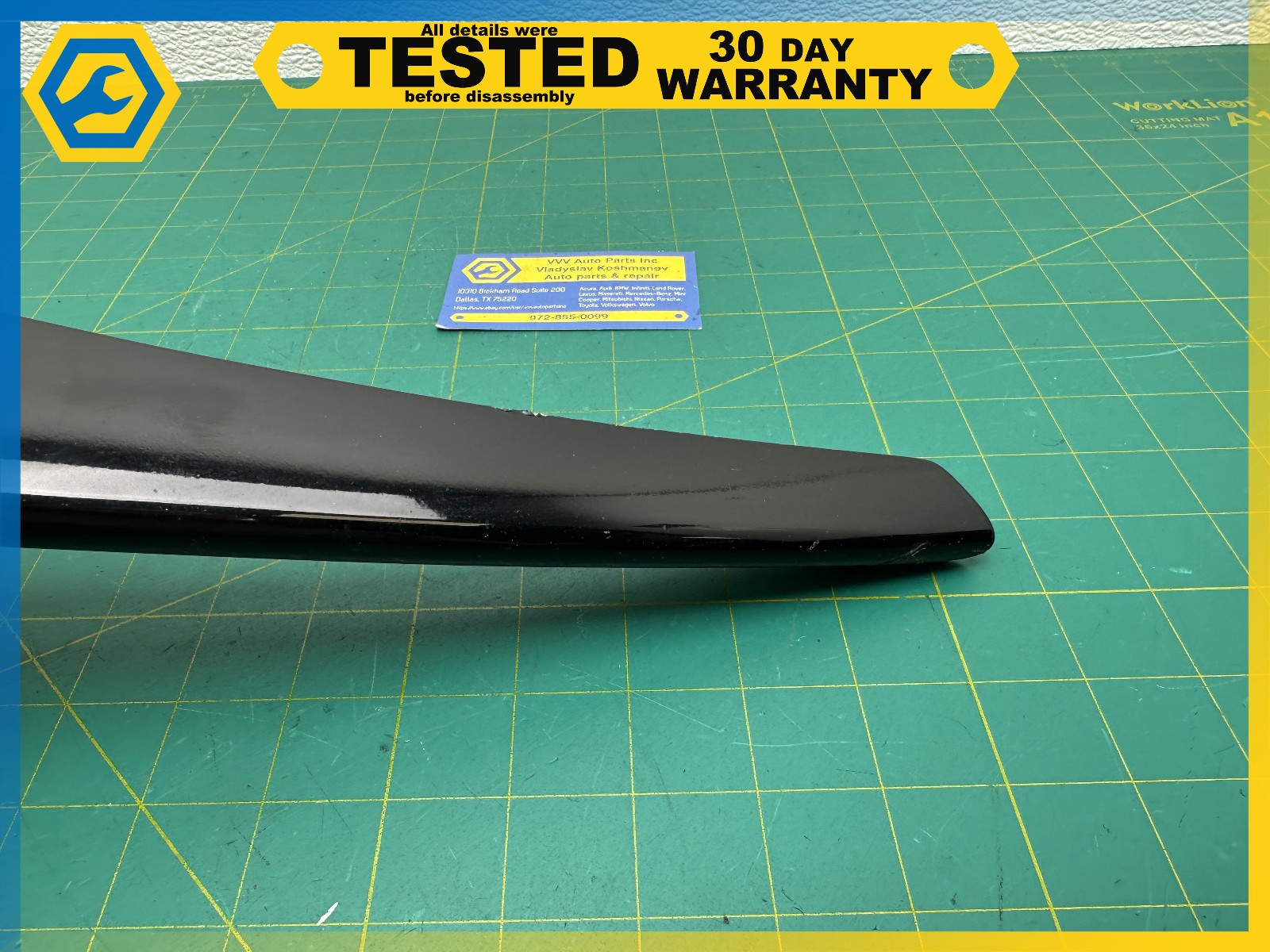 06-12 BENTLEY Flying Spur FRONT LEFT DRIVER SIDE FOG LIGHT LAMP MANSORY