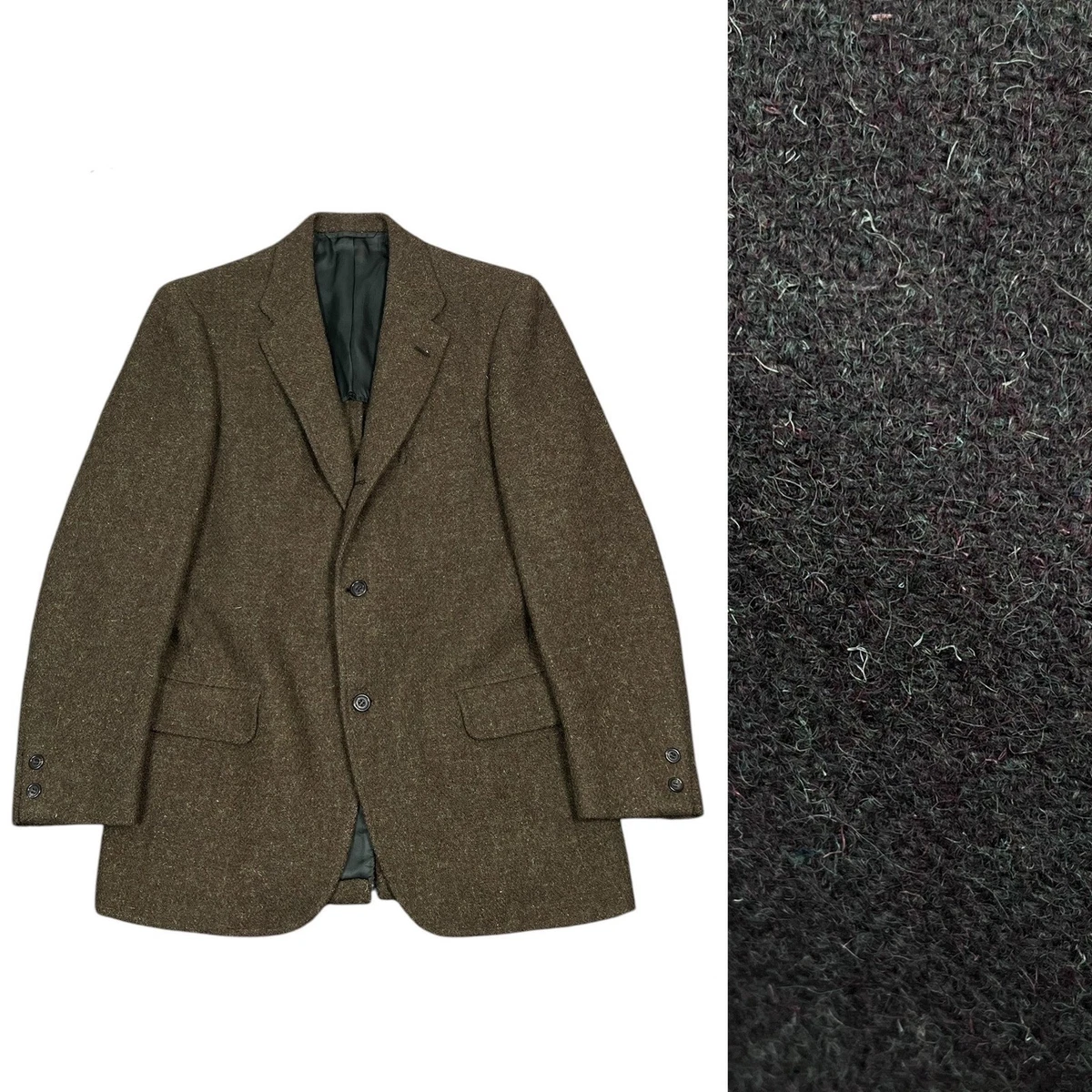 Tweed Regular Size 38 Jacket Vintage Suit Jackets & Blazers for
