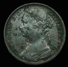 1876 Victoria Penny — photo from another recent sale