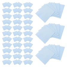 50 Pcs Bright Cloth Jewelry Wipes Jewellery Cleaner Polish