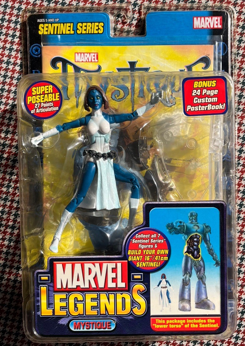 ToyBiz Marvel Legends Sentinel Series Mystique 6