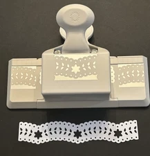 Martha Stewart DOILY GARDEN Deep Edge Border Punch