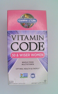 Garden Of Life Vitamin Code 50 & Wiser Women 120ct Capsules EXP 09/26 3670