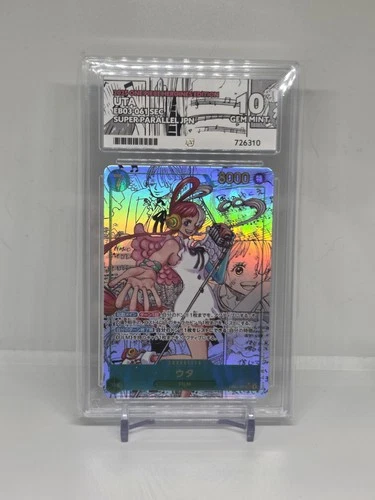 2025 One Piece EB03 Japanese #061 Uta Manga Alternate Art ACE 10 GEM MINT