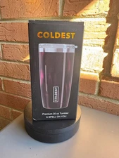 SALE RARE Coldest 20 Oz Tumbler-cup A SPELL ON Limited Edition 🎃 NIB