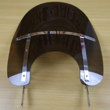 28*22 Windshield Windscreen w Bracket For Harley Touring Road King FLH 1994-2025