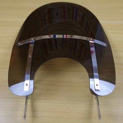 Detachable Windshield Windscreen w/ Bracket For Harley 94-2025 Touring Road King