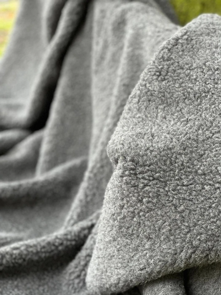 100 % WOLLE Schafwolldecke Merino  160 x 220 cm - Bild 3 von 4