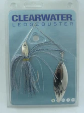 Strikezone LB034-22SW 3/4 Oz Ledgebuster Clearwater Spinner Bait