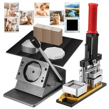 Magnet Maker Machine 2x2in Square Fridge DIY Photo Magnet Making Machine Paper