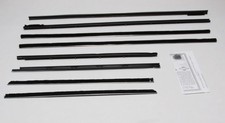 Window Sweeps Felt Kit Weatherstrip For 1964 Ford Galaxie 4 Door Sedan