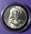 1963-P Ben Franklin Half Dollar 90% Silver 50c Uncirculated