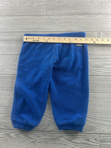 Patagonia Pants Blue Fleece Pull On Baby Size 18 Months - Picture 5 of 9
