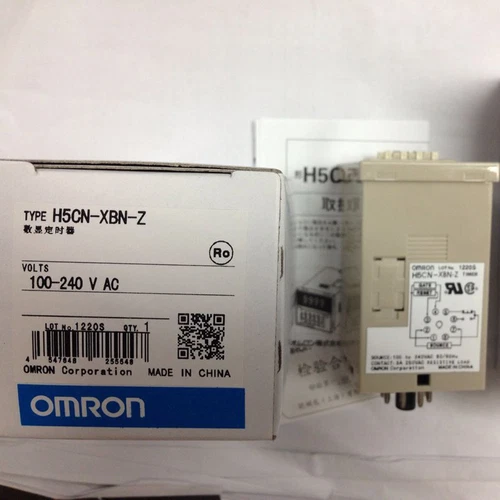 new omron 1PC H5CN-XBN-Z H5CNXBNZ Timer 100-240VAC 1 year warranty