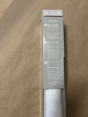 Homebox Roller blind curtain 27” x 72” - Picture 4 of 8