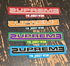 Supreme Connected Stickers Complete Set Of 4 FW21  FREE SURPRISE