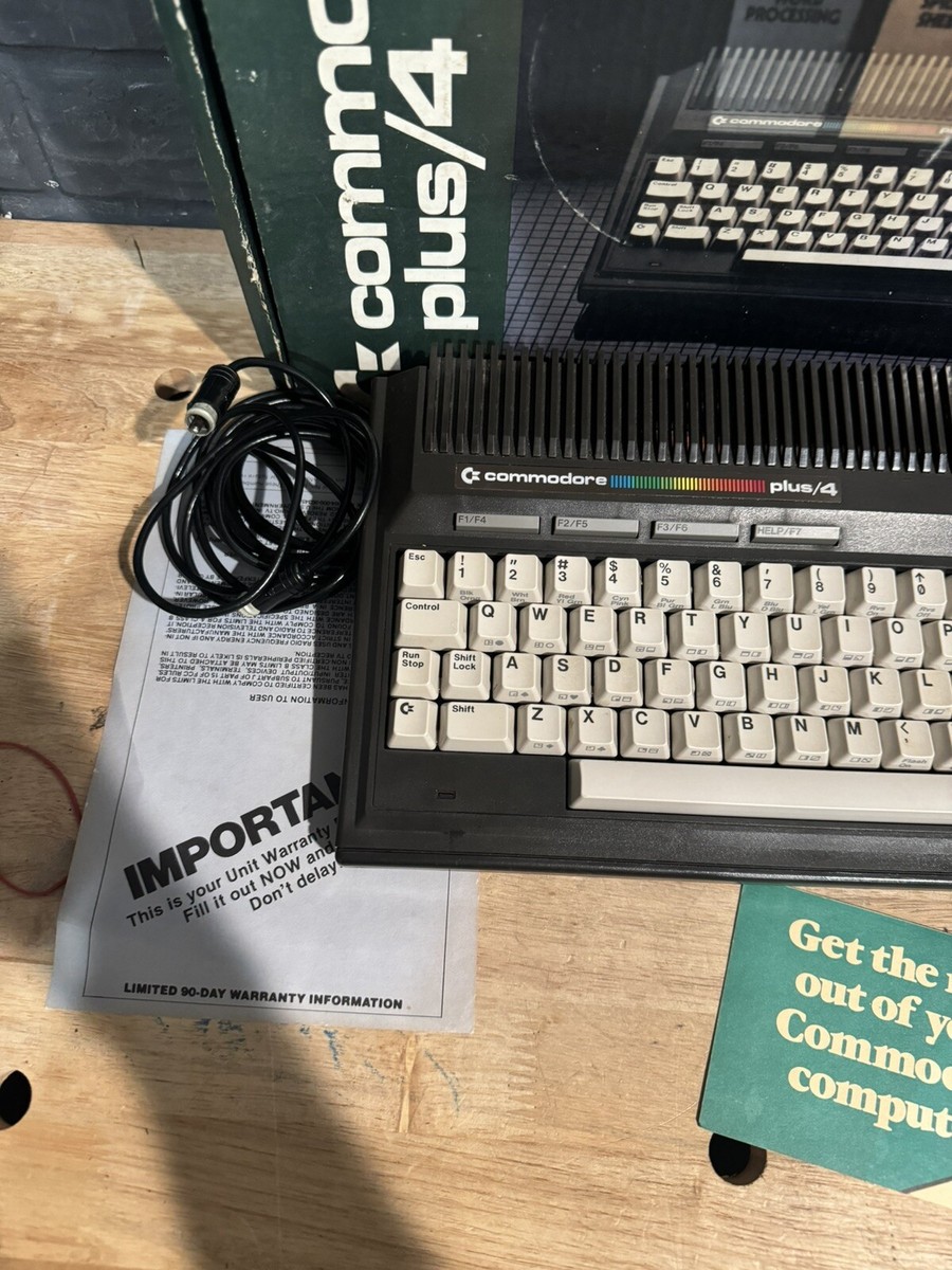 commodore plus/4 コモドール 本体 Commodore Plus/4 Personal Computer System Vintage PAL | eBay