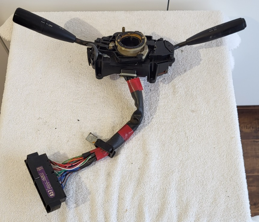 1 ) Toyota Corolla 1988-1992 Turn Signal Wiper Switch Assembly