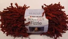 Red Heart Yarn Boutique Red Fizzle Cranberries Knitting Crochet Acrylic Wool 